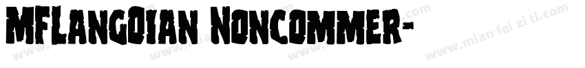 MFLangOian Noncommer字体转换